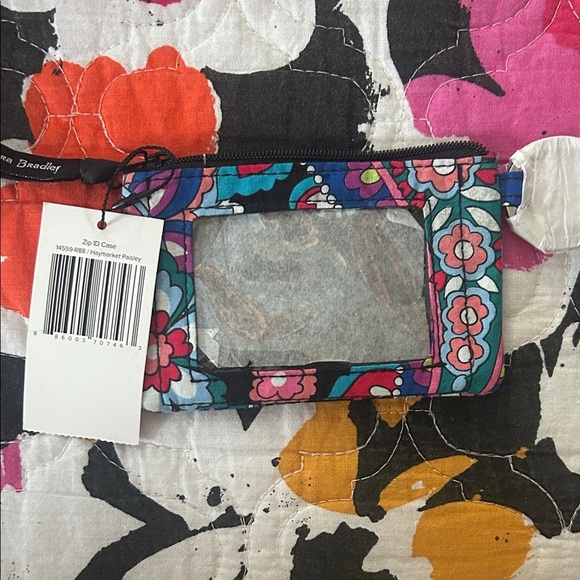 Vera Bradley Multicolor Paisley Cosmetic Bag - Picture 2 of 2